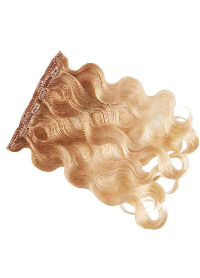 SHOWPONY 3-PIECE WAVY CLIP-IN EXTENSIONS BOX SET 4N MIDNIGHT BROWN image number 0